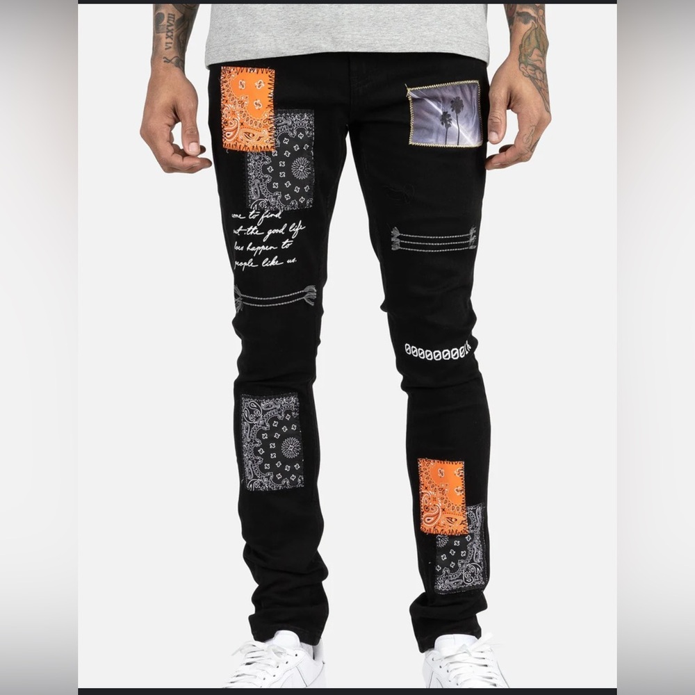 MENS SERENEDE CHOSEN DESTINY JEANS Size 38